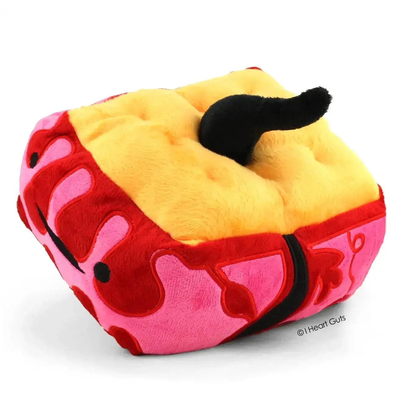 The "In The Flesh" Skin Plushie & Dermis Pillow I Heart Guts Ziya Blue