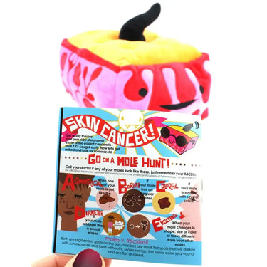 The "In The Flesh" Skin Plushie & Dermis Pillow I Heart Guts Ziya Blue