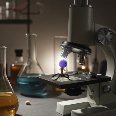 T4-Bacteriophage Plush