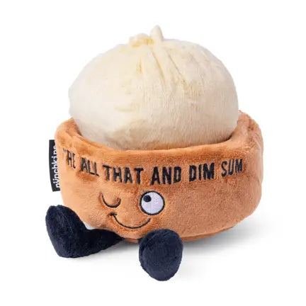 Dim Sum Plush - You’re All That & Dim Sum - Ziya Blue