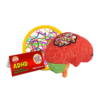 ADHD Plush! - Ziya Blue