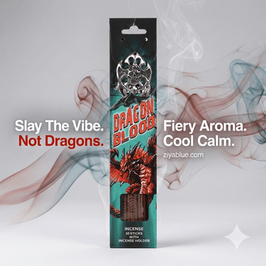 After Dark Gothic Incense Stick Dragon Blood - Ziya Blue