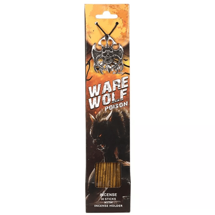 After Dark Gothic Incense Stick Werewolf Poison (vanilla) - Ziya Blue