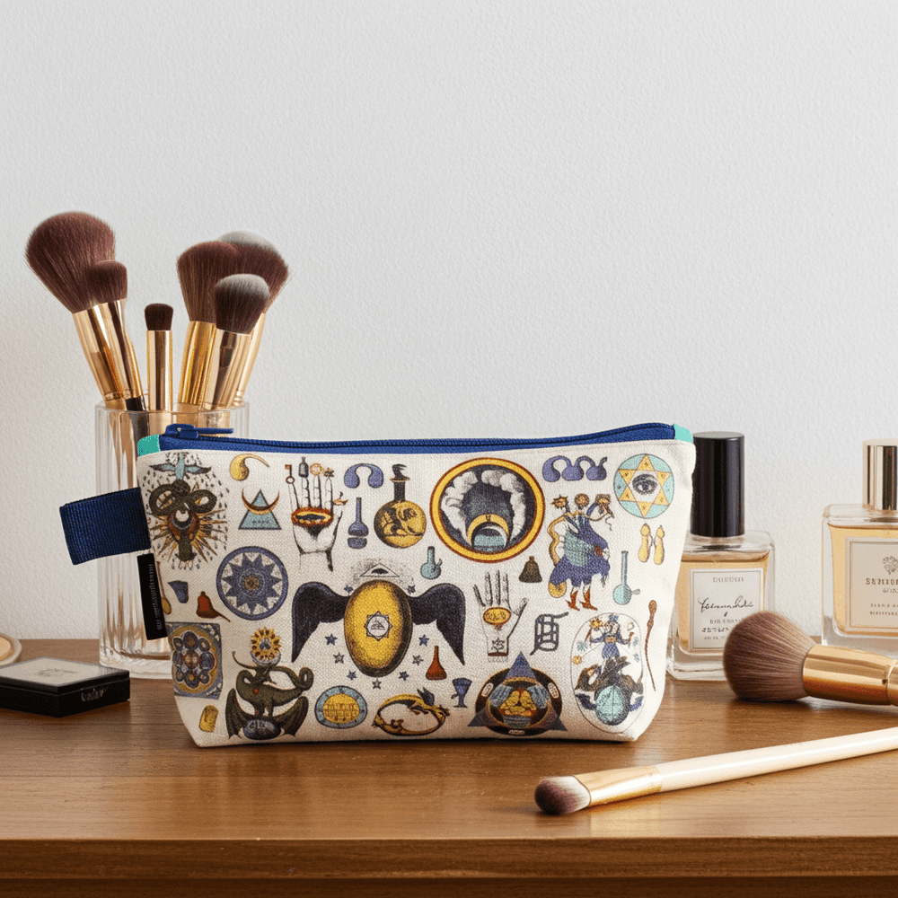 Alchemy Zipper Bag - Ziya Blue