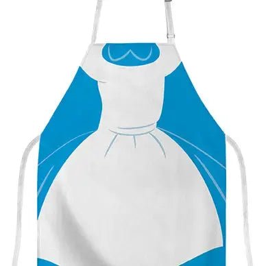 Alice in Wonderland: Gift Set Cookbook and Apron - Ziya Blue