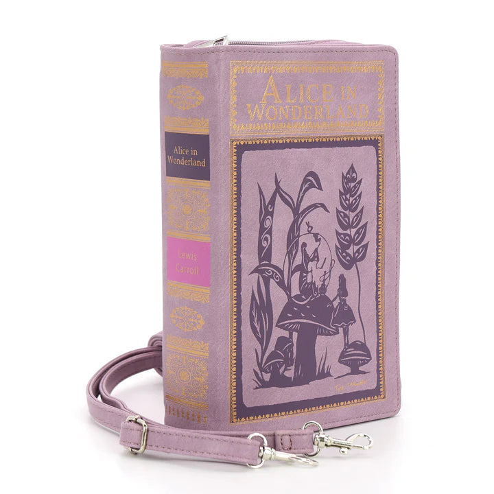 Alice In Wonderland Book Clutch