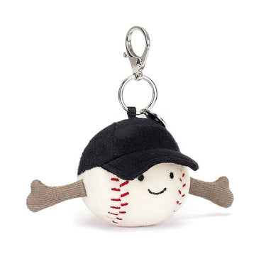 Amuseable Sports Baseball Bag Charm - Ziya Blue