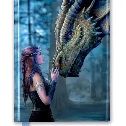 Anne Stokes: Once Upon A Time Journal | Gothic Fantasy Hardcover Notebook - Ziya Blue