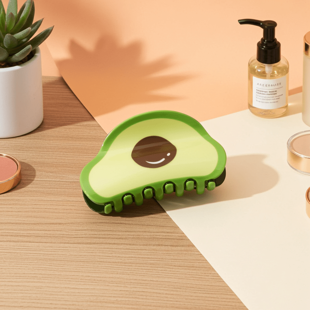 Avocado Hair Claw - Ziya Blue