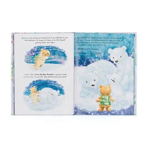 Bartholomew Bear and the Snow Giants Book - Ziya Blue