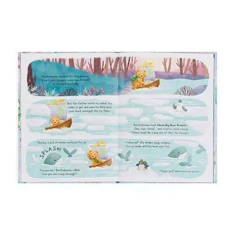Bartholomew Bear and the Snow Giants Book - Ziya Blue