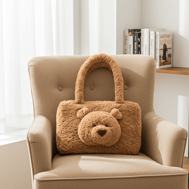 Bartholomew Bear Tote Bag - Ziya Blue