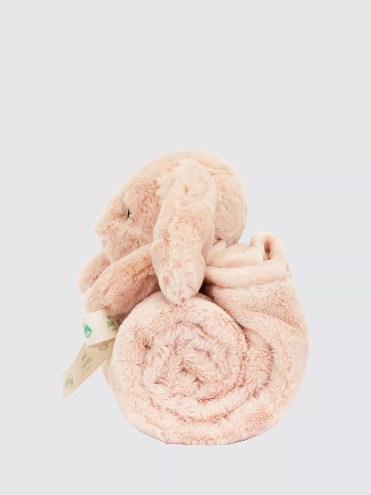 Bashful Blush Bunny Blankie - Ziya Blue