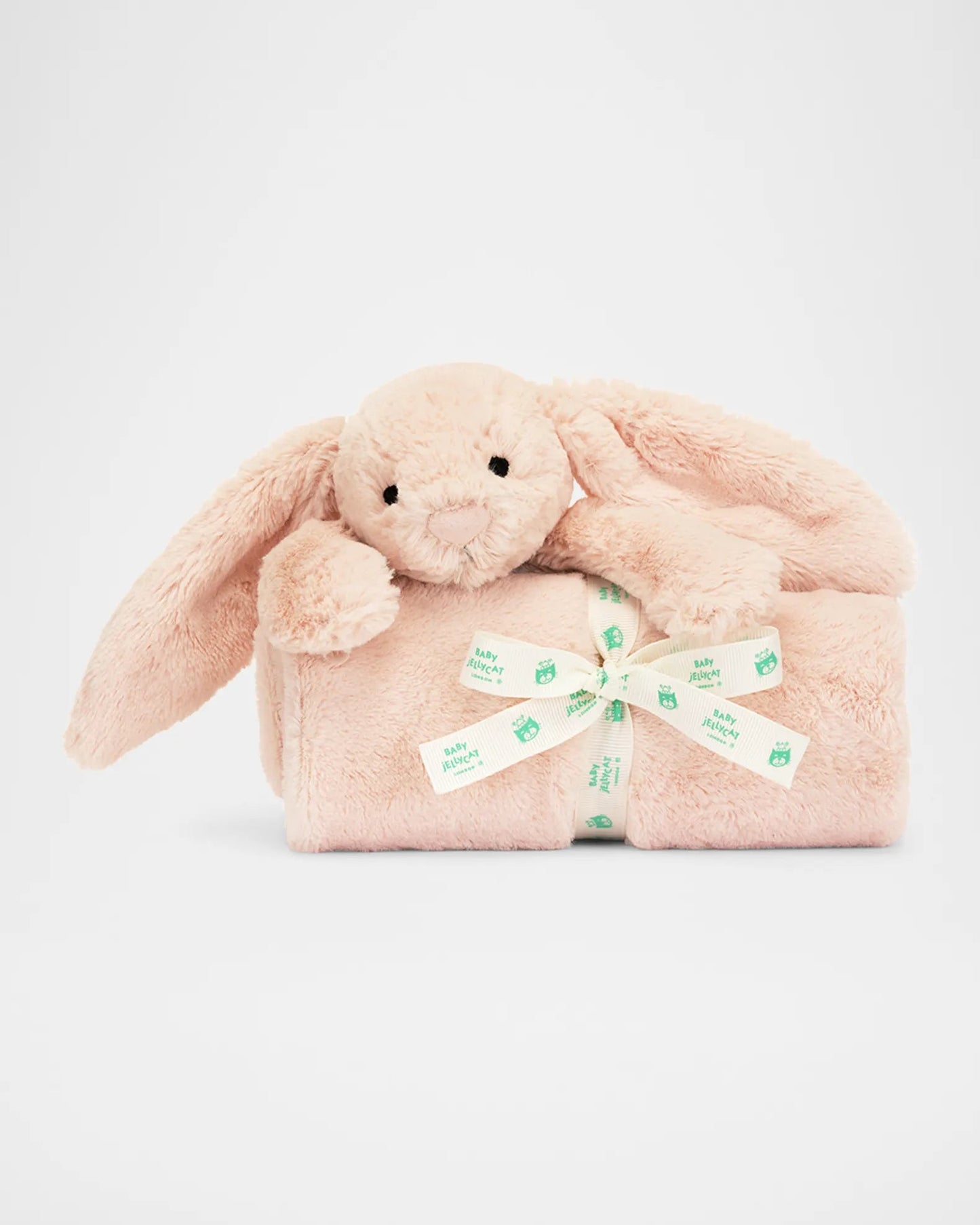 Bashful Blush Bunny Blankie - Ziya Blue