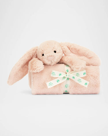 Bashful Blush Bunny Blankie - Ziya Blue