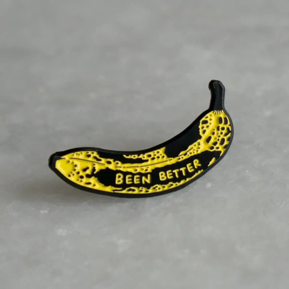 Been Better Banana Pin - Ziya Blue