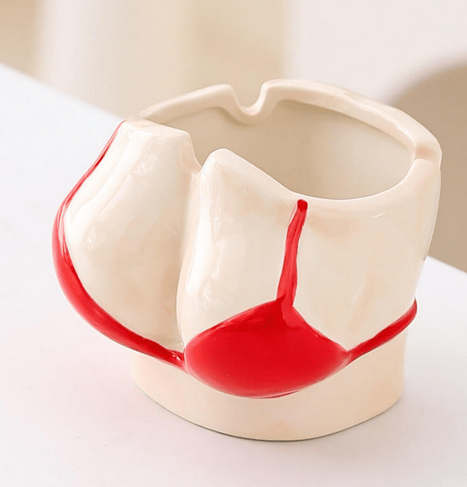 Bikini Ashtray - Ziya Blue