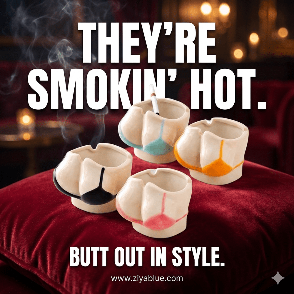 Bikini Ashtray - Ziya Blue