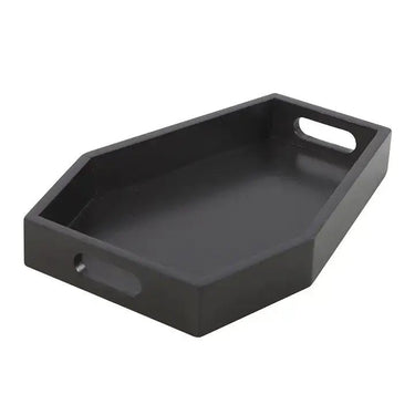 Black Gothic Coffin Shaped Gothic Trinket Tray - Ziya Blue