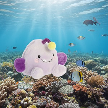 Blinky Angler Fish - Ziya Blue