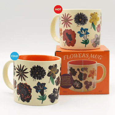 Blooming Marvelous Heat - Transforming Mug 🌼✨ - Ziya Blue