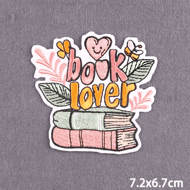 Book Lover Patch - Ziya Blue