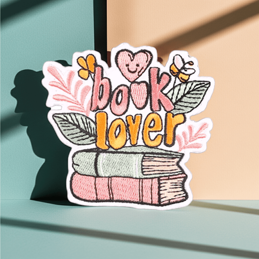 Book Lover Patch - Ziya Blue