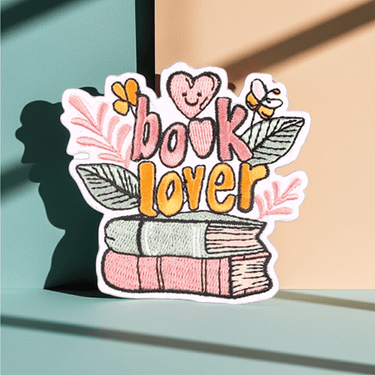 Book Lover Patch - Ziya Blue