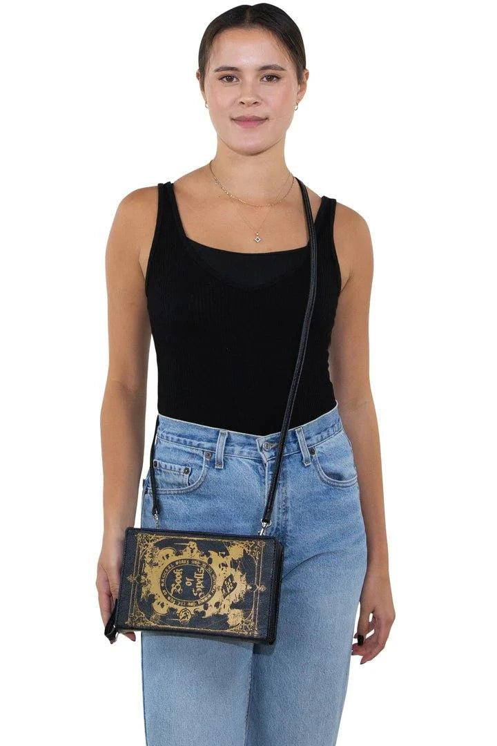 Book of Spells Clutch - Ziya Blue