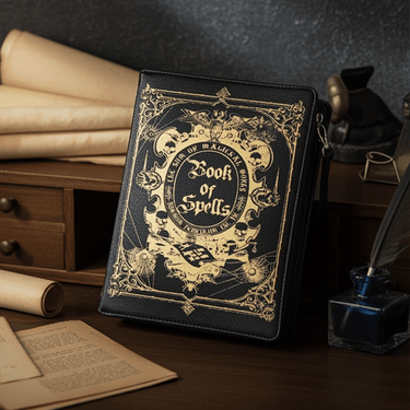 Book of Spells Clutch - Ziya Blue