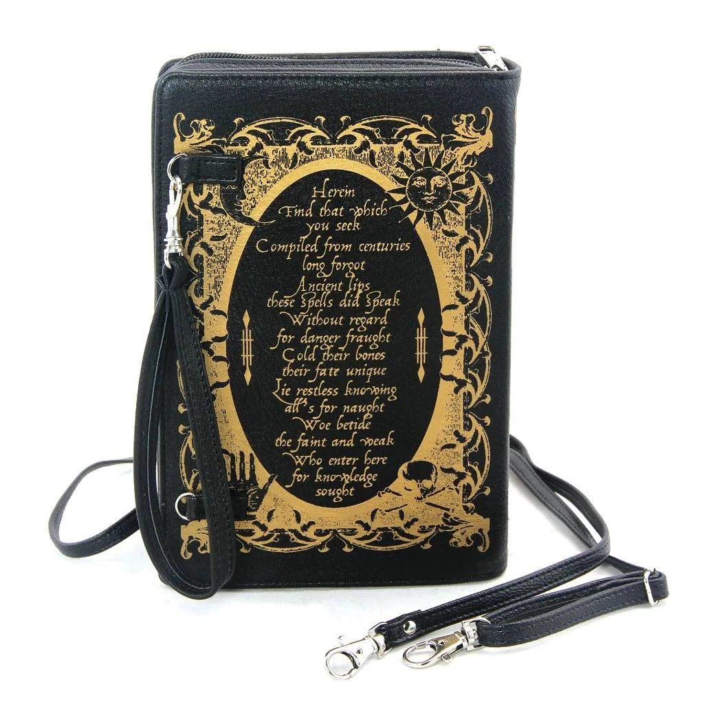 Book of Spells Clutch - Ziya Blue