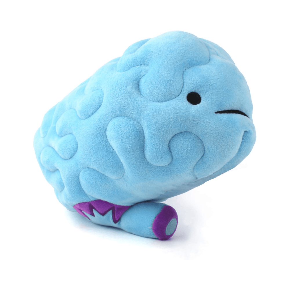 Brain Plush - All You Need Is Lobe - Ziya Blue