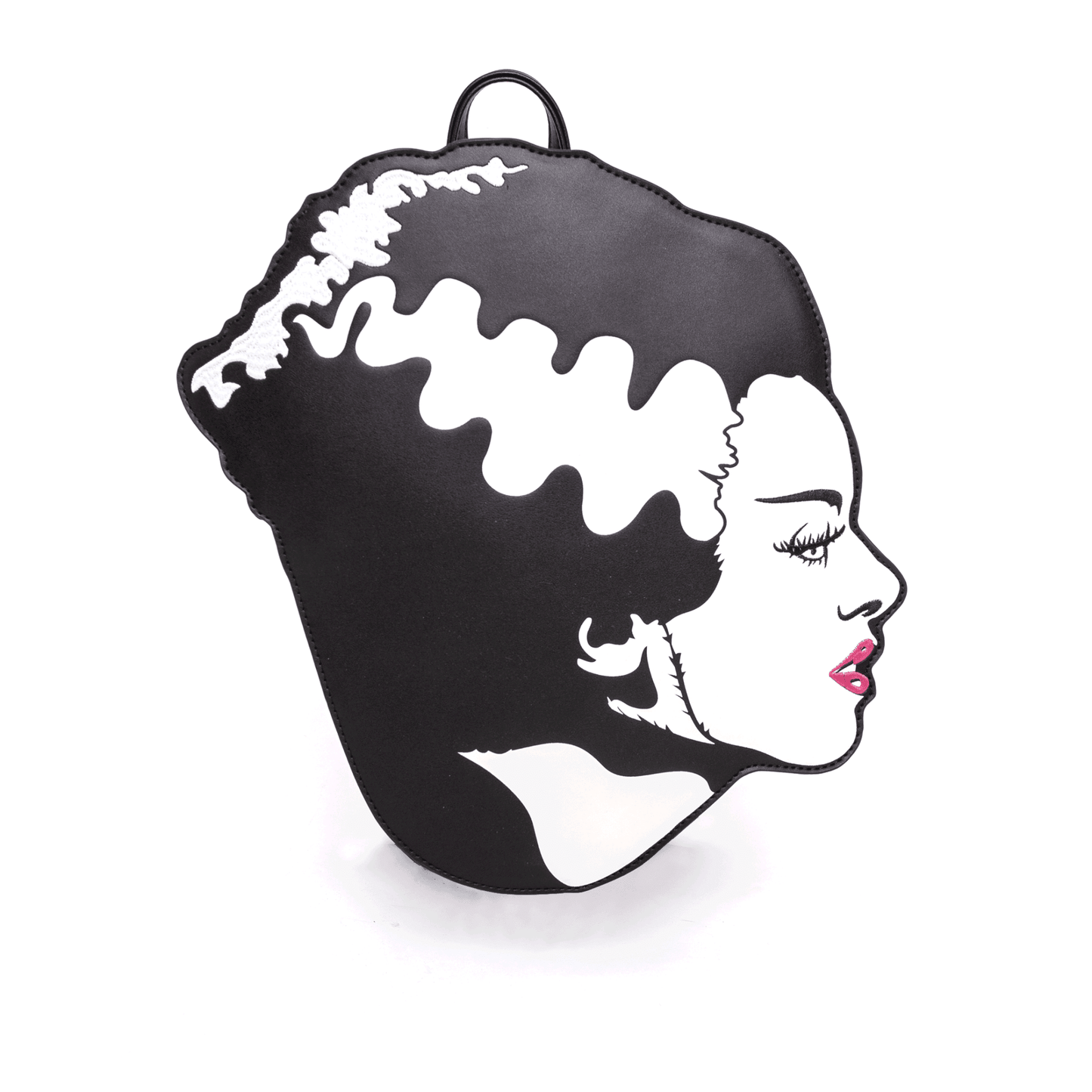 Bride of Frankenstein Head Shaped Backpack - Ziya Blue