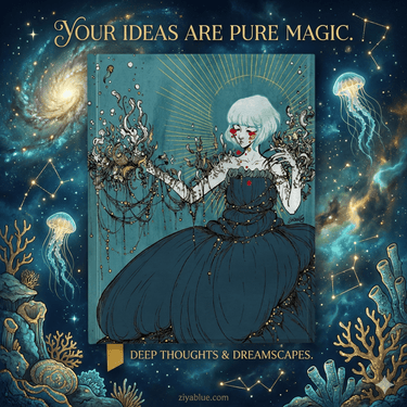 Broci: Cold Spring in Bloom Foiled Journal 🌸✨ - Ziya Blue