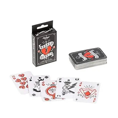 Broken Hearts Card Game - Ziya Blue