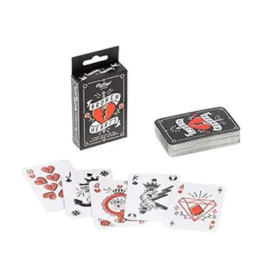 Broken Hearts Card Game - Ziya Blue