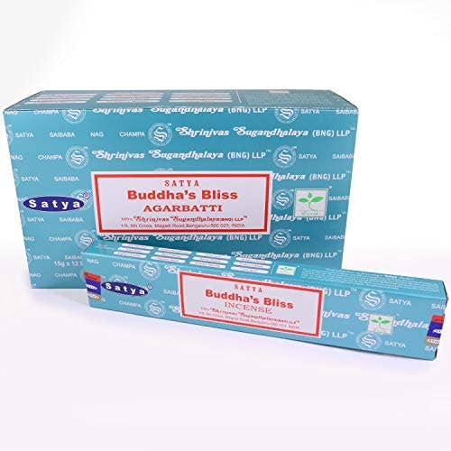 Buddha's Bliss Incense Sticks (15 g) 🧘‍♂️✨ - Ziya Blue