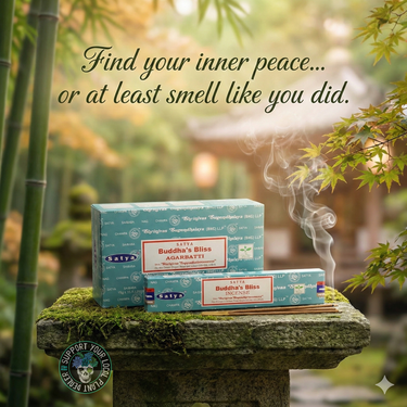 Buddha's Bliss Incense Sticks (15 g) 🧘‍♂️✨ - Ziya Blue