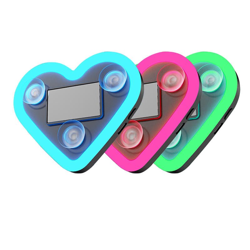 Car Heart Light Decal - Ziya Blue