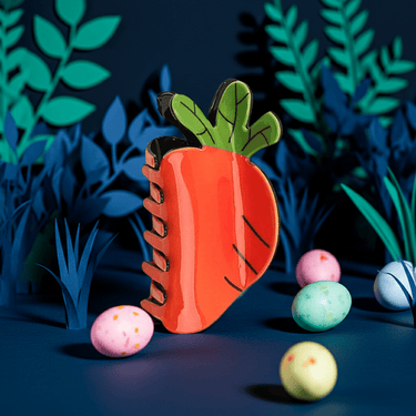 Carrot Hair Claw - Ziya Blue