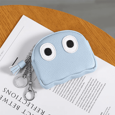 Cartoon Ghost Coin Purse - Ziya Blue