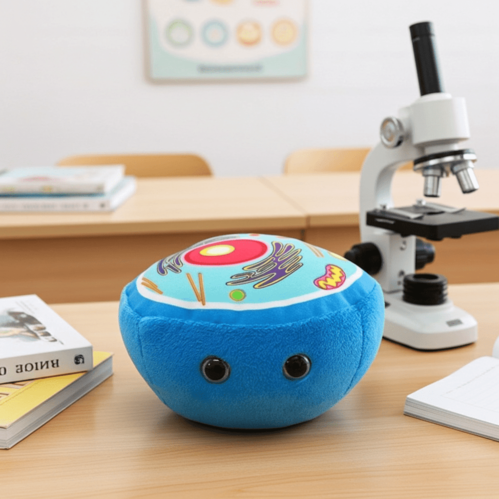 Cell - ebrate Science: The Adorable Animal Cell Plush - Ziya Blue