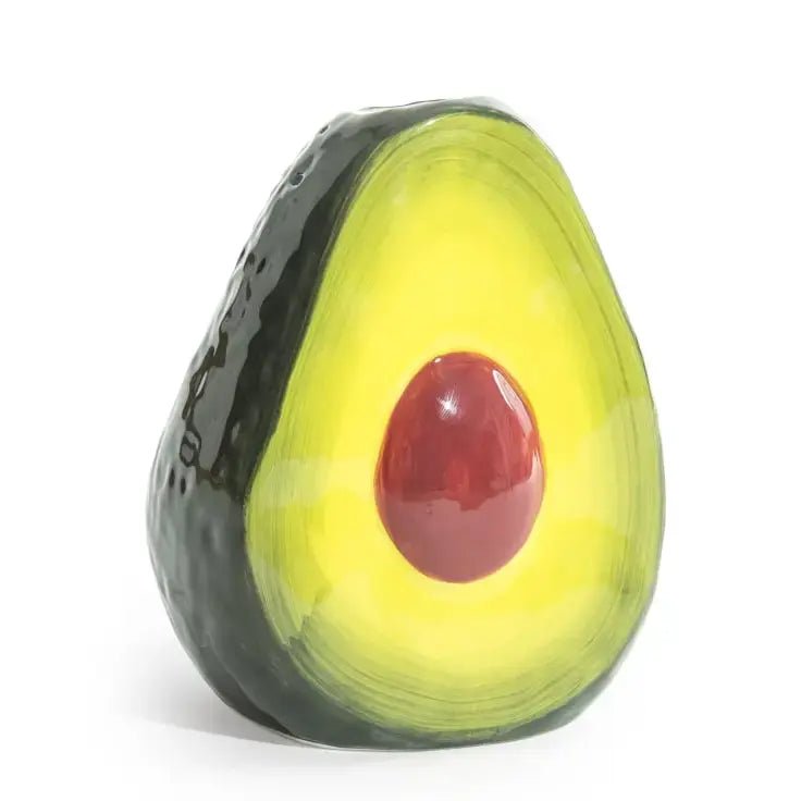 Ceramic Avocado Stem Vase 🥑 - Ziya Blue