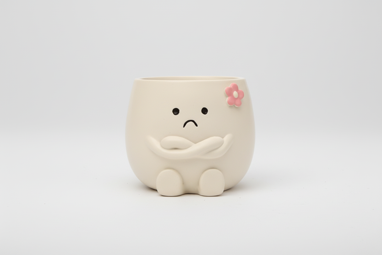 Charming Mini Succulent Pots - Ziya Blue