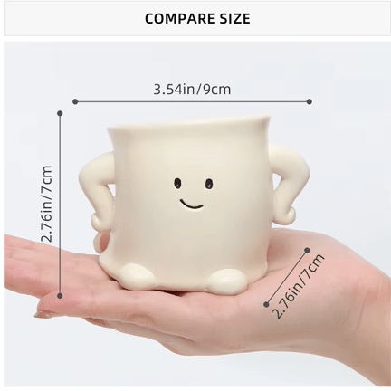 Charming Mini Succulent Pots - Ziya Blue