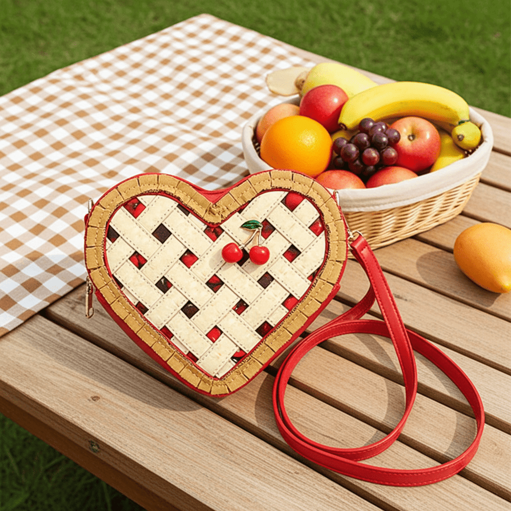 Cherry Pie Crossbody Bag - Ziya Blue