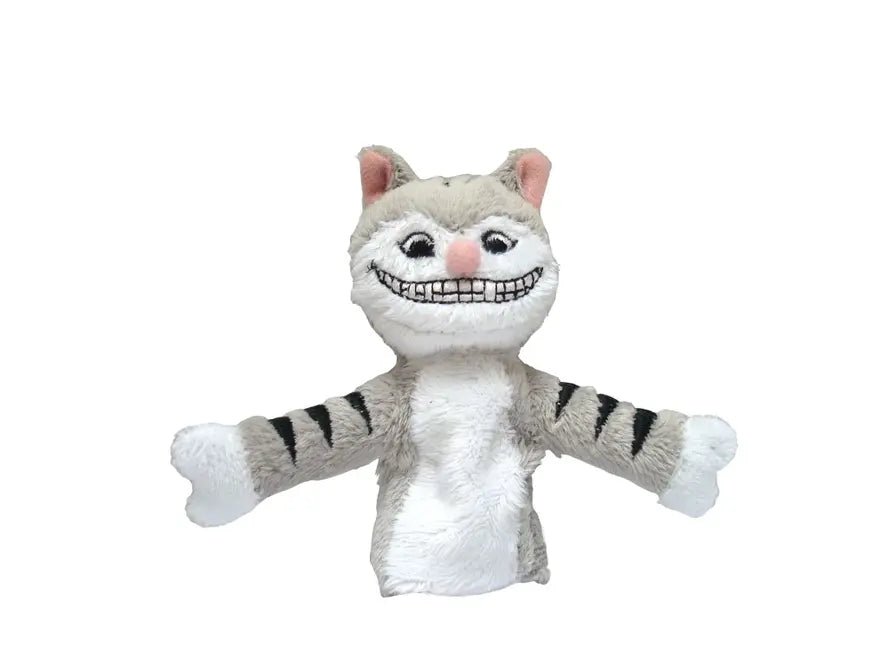 Cheshire Cat Finger Puppet - Ziya Blue