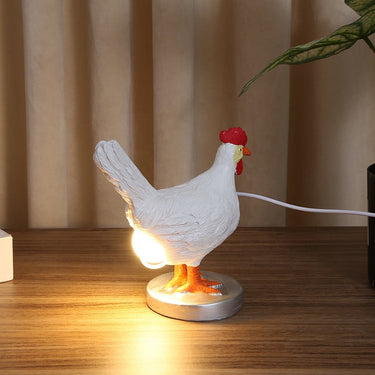 Chicken Egg Lamp - Ziya Blue