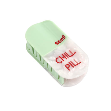 Chill Pill Hair Claw - Ziya Blue