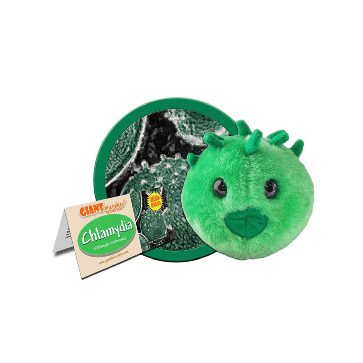 Chlamydia Plush: Soft, Silly, and Informative - Ziya Blue
